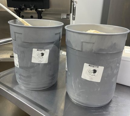 Glaces artisanales en préparation 5L Bacs de glaces artisanales La Fabrique de Fred