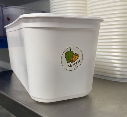 Glace artisanale en bac de 2,5L Bac de glace artisanale 2,5 litres La Fabrique de Fred